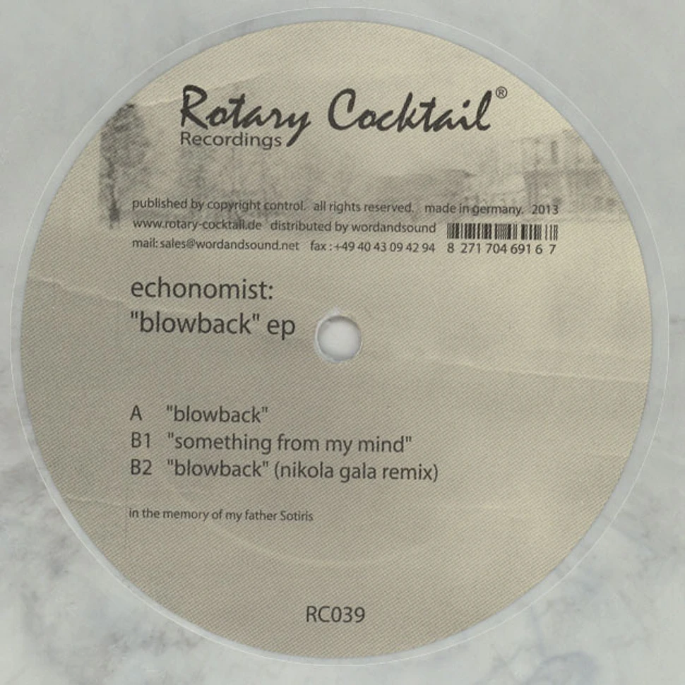 Echonomist - Blowback EP