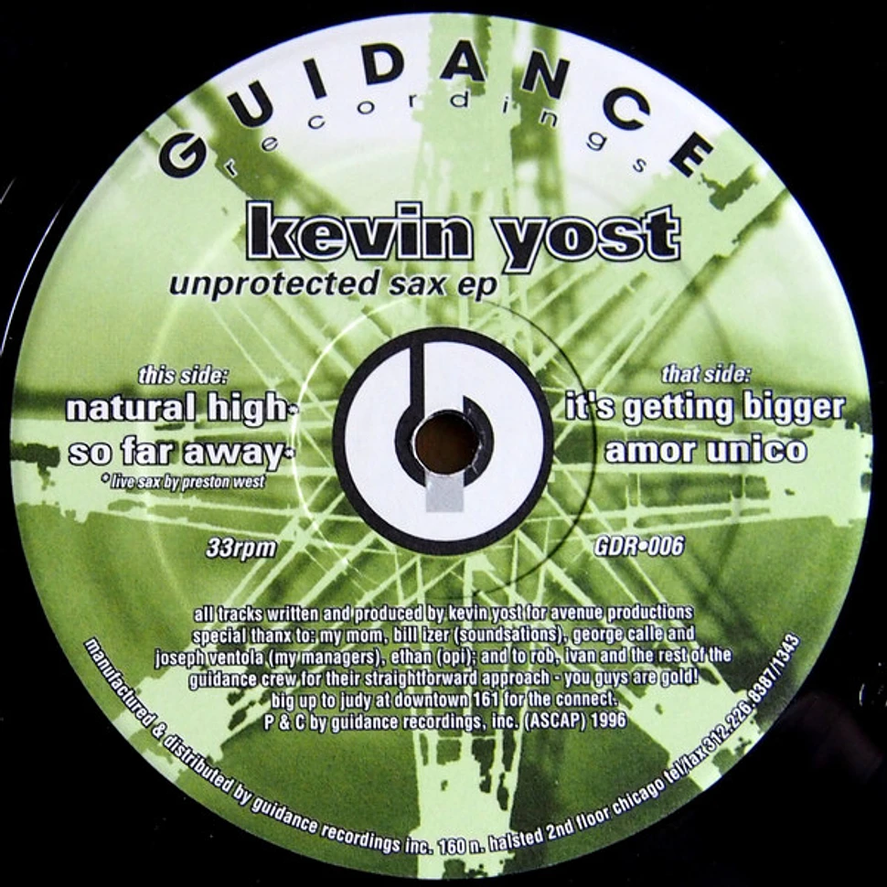 Kevin Yost - Unprotected Sax EP