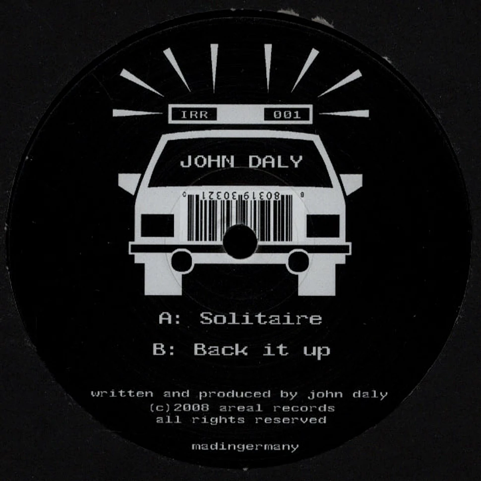 John Daly - Solitaire / Back It Up