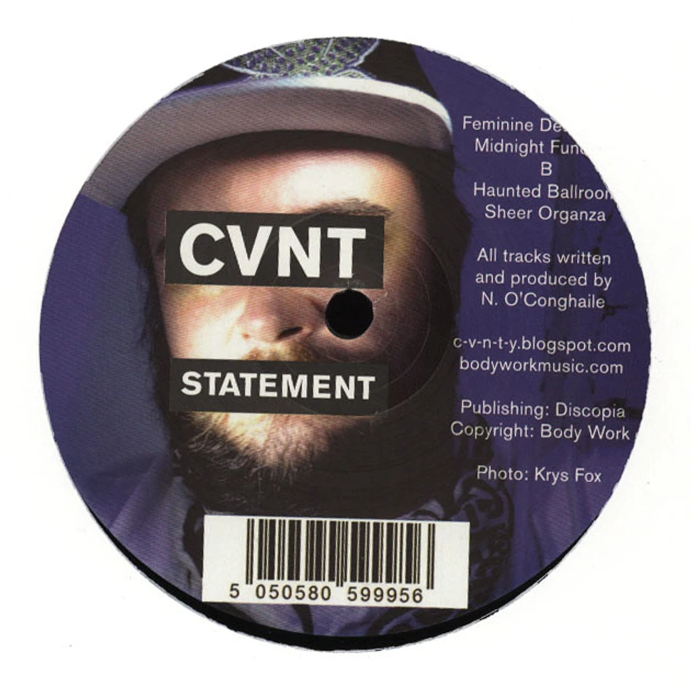 Cvnt - Statement