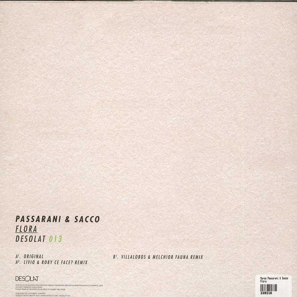 Marco Passarani & Sacco - Flora