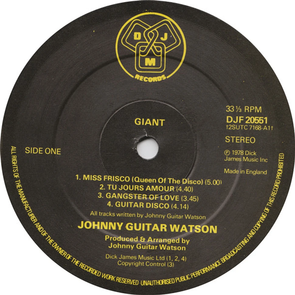 Johnny Guitar Watson - Giant