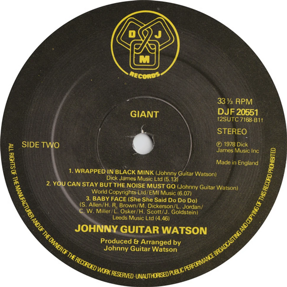 Johnny Guitar Watson - Giant