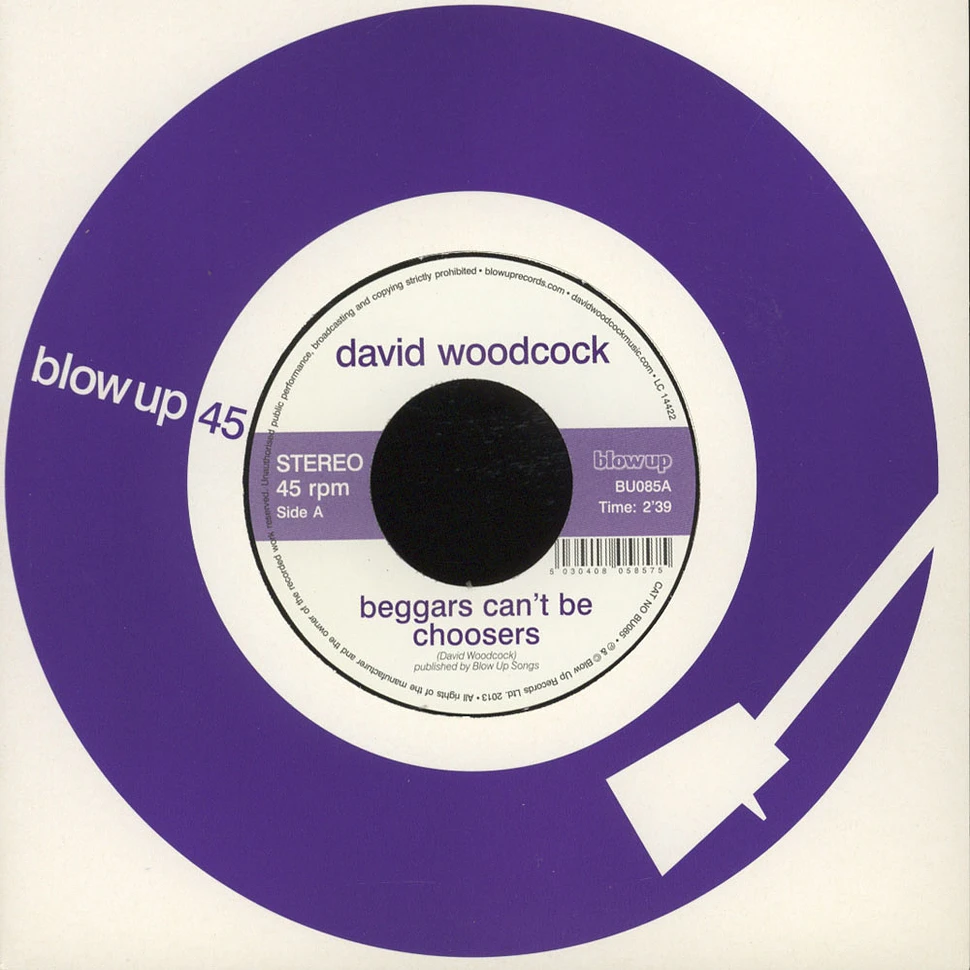 David Woodcock - Beggars Can't Be Choosers