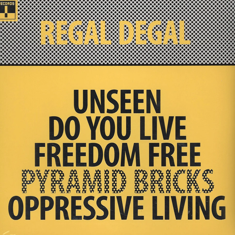 Regal Degal - Pyramid Bricks EP