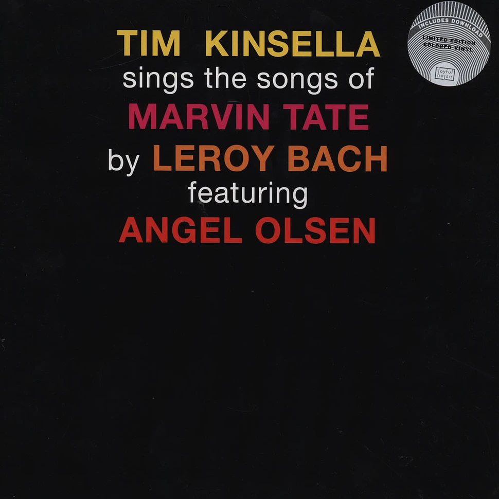 Tim Kinsella - Tim Kinsella Sings The Songs Of Marvin Tate