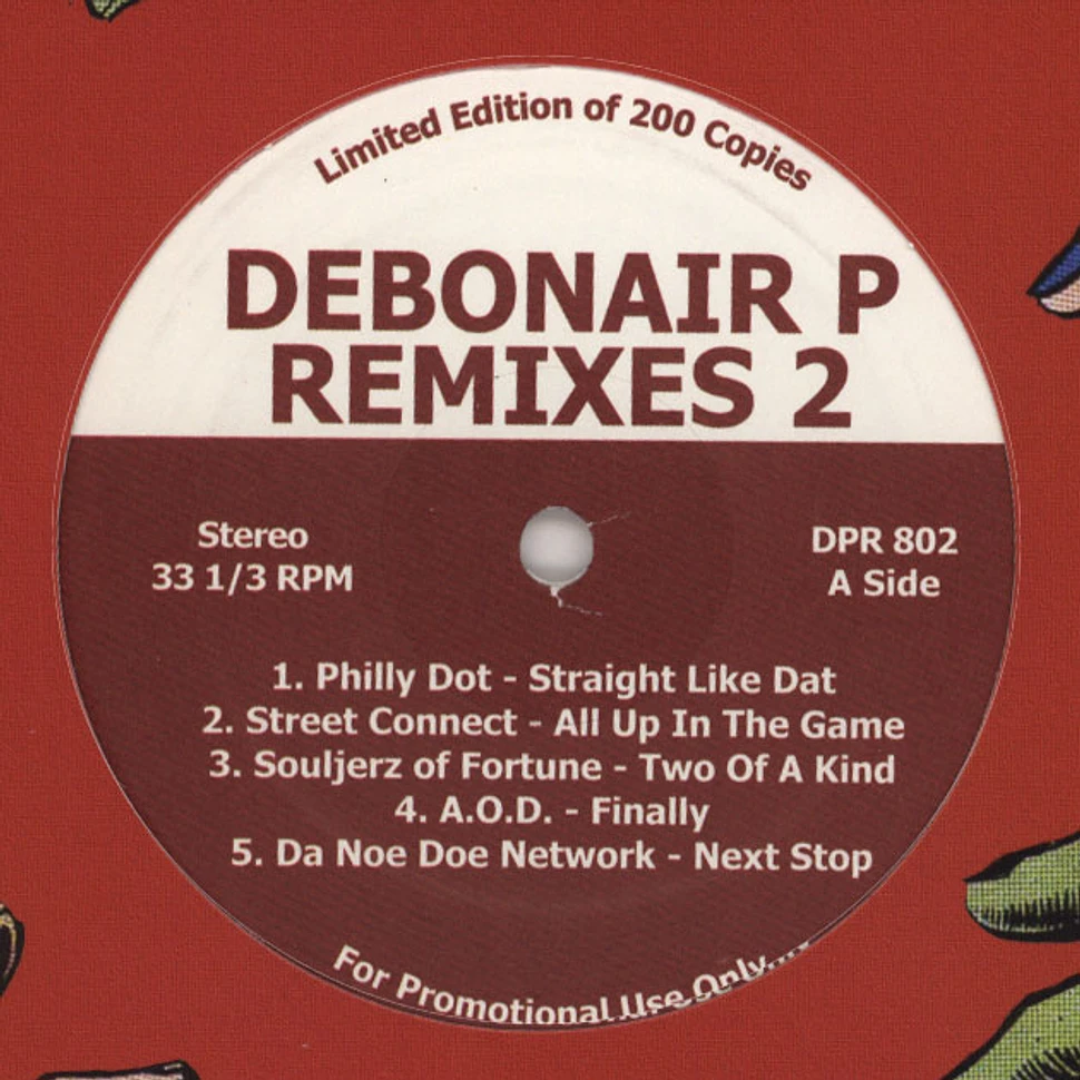 Debonair P - Remixes 2 Cream Vinyl Edition