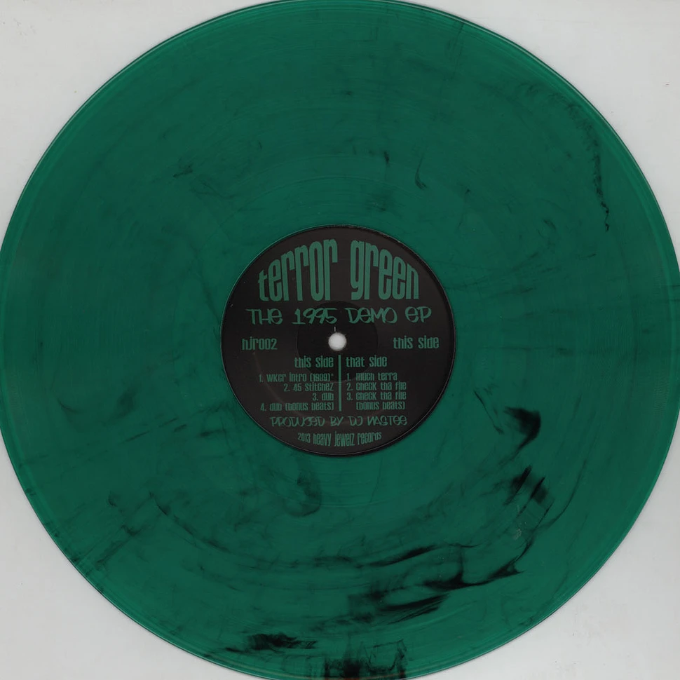 Terror Green - 95 Demo EP Green Black Swirl Vinyl Version