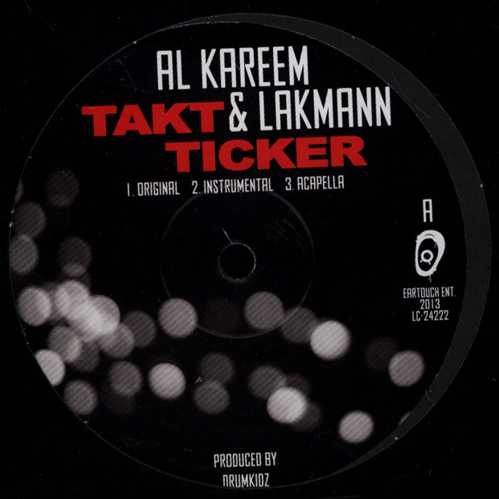 Lakmann One & Al Kareem / Skor - Takt Ticker / Schwarzlicht Feat. Lakmann One