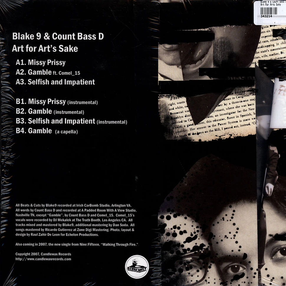 Blake 9 & Count Bass D - Art For Art's Sake