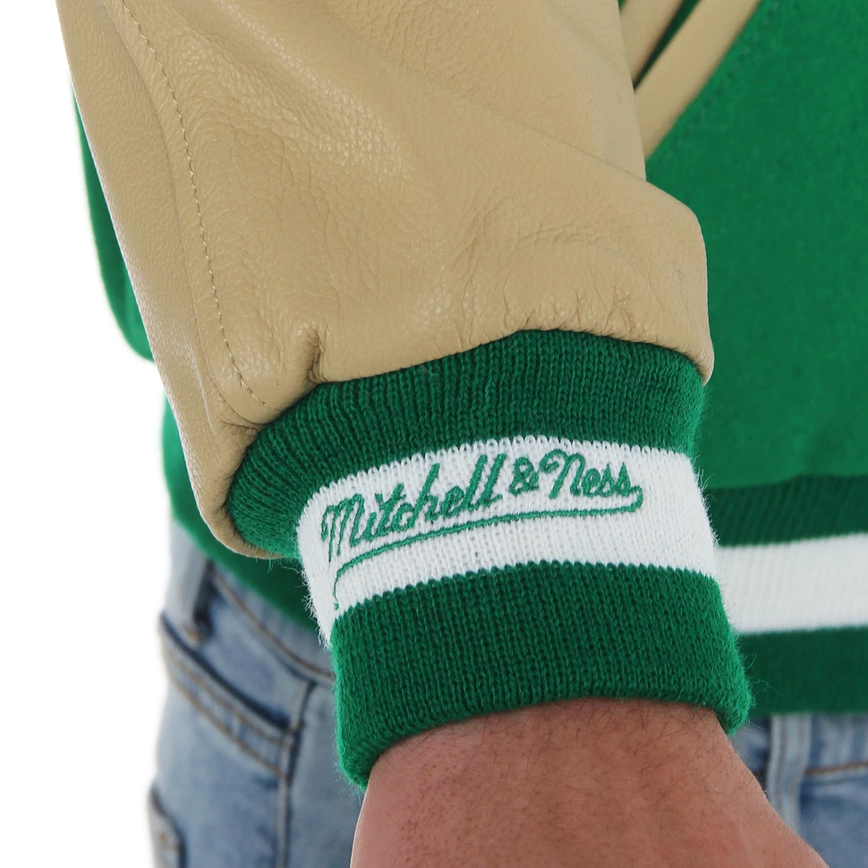 Mitchell & Ness - Boston Celtics NBA Wool Leather Varsity Jacket