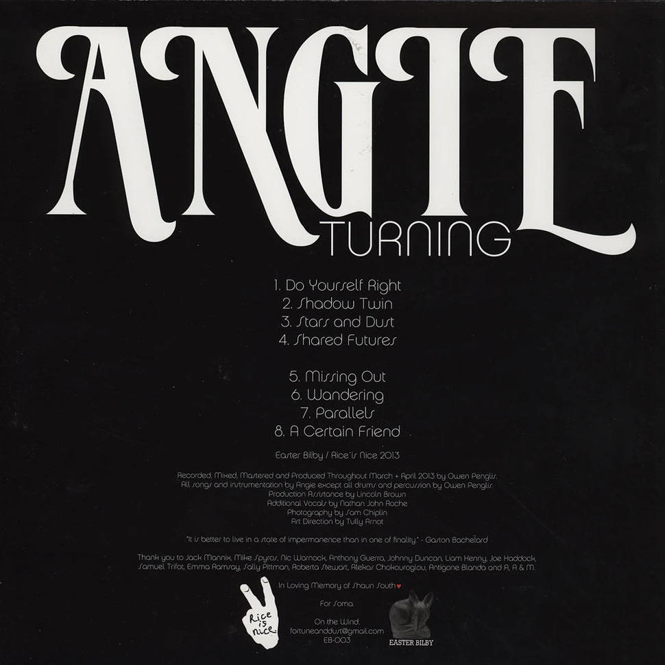 Angie - Turning