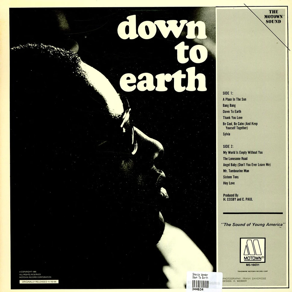 Stevie Wonder - Down To Earth