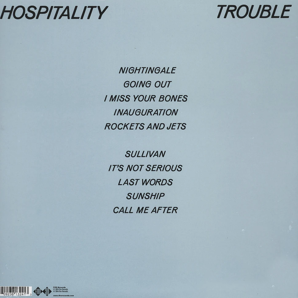 Hospitality - Trouble