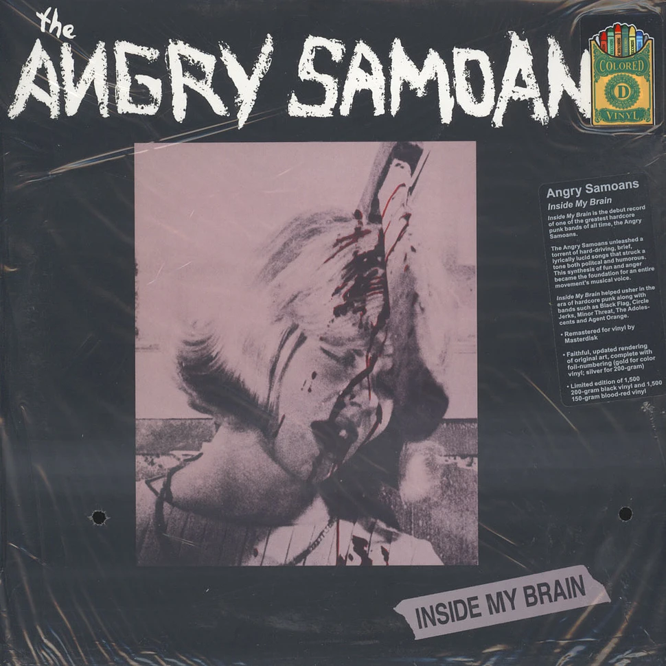 Angry Samoans - Inside My Brain Colored Vinyl Edition