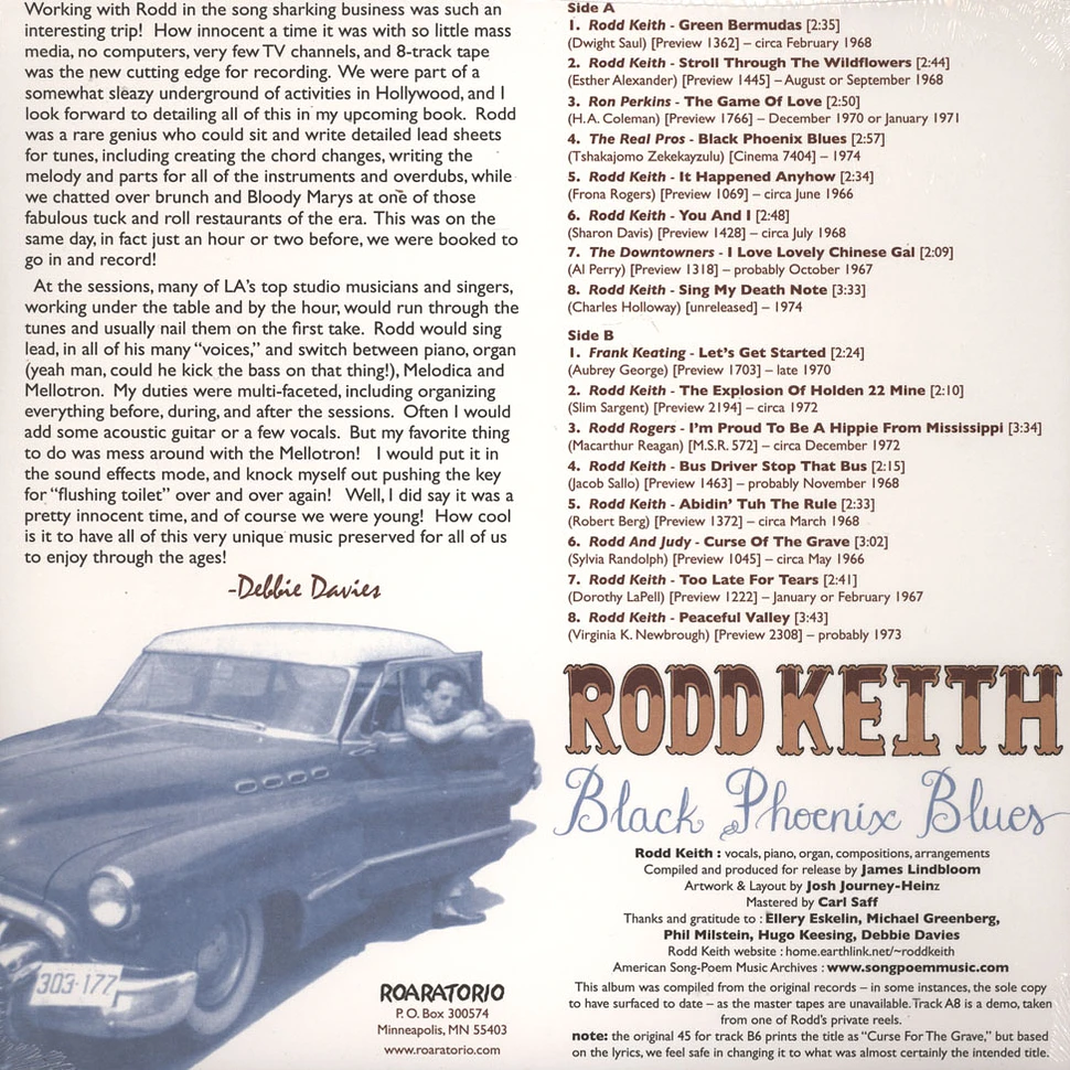 Rodd Keith - Black Phoenix Blues
