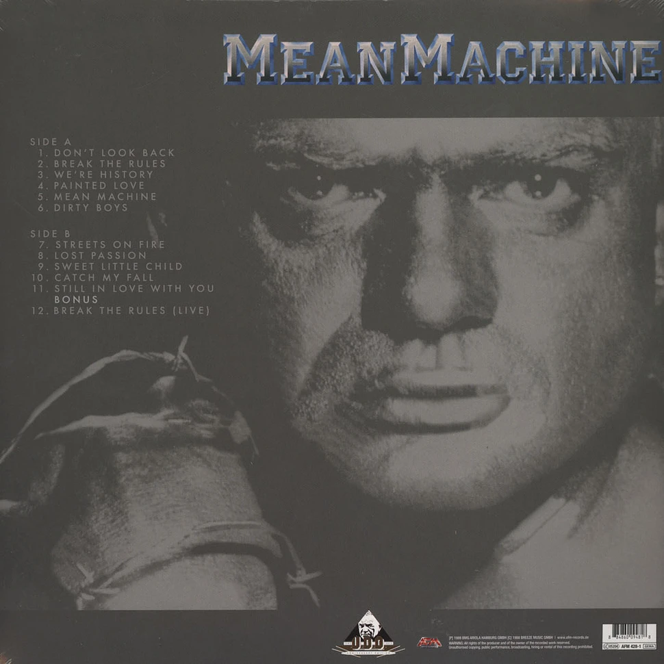 U.D.O. - Mean Machine Red Vinyl Edition