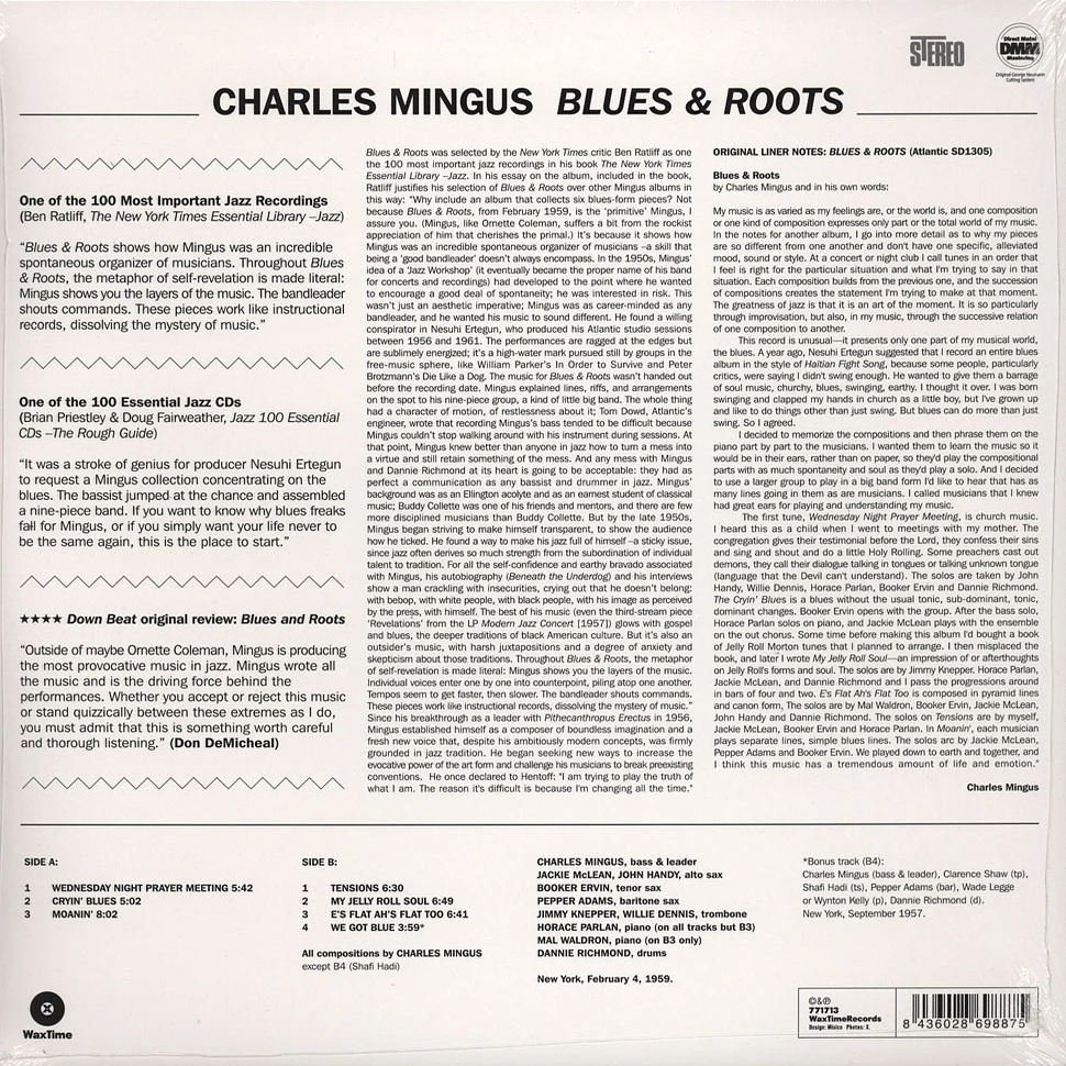 Charles Mingus - Blues & Roots