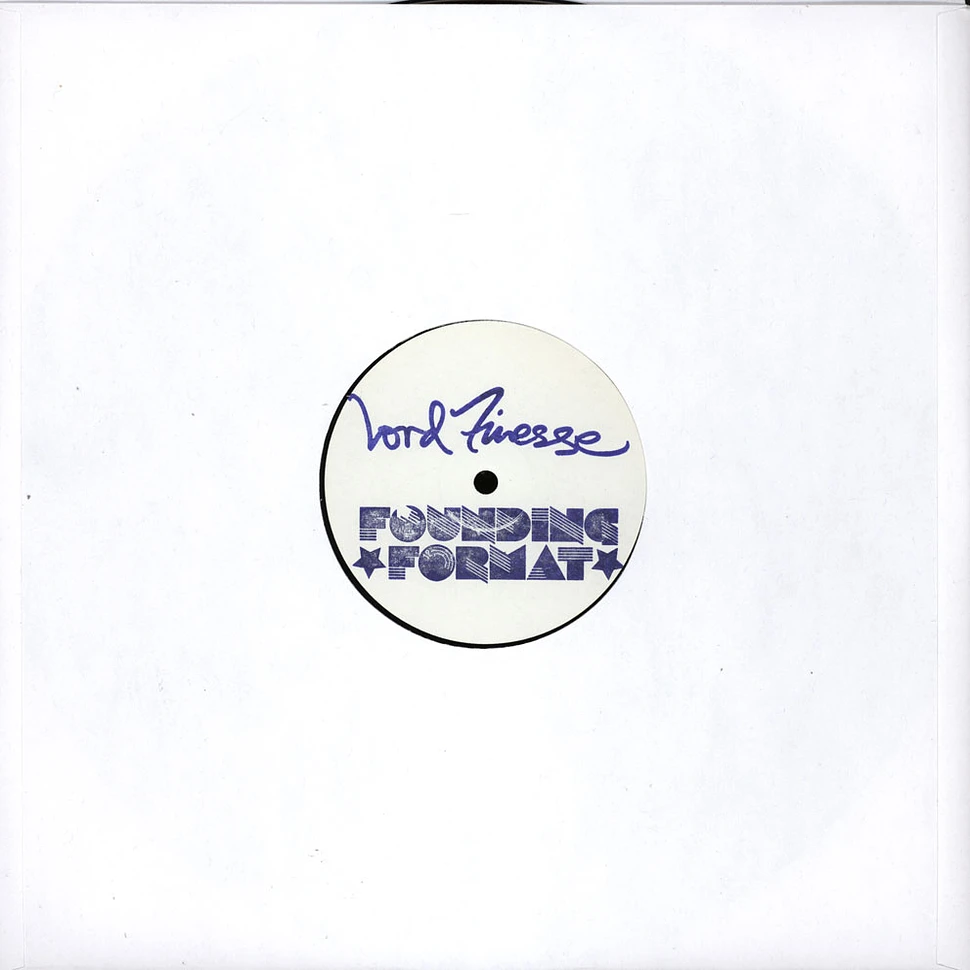 Lord Finesse - Hands In The Air, Mouth Shut Test Pressing