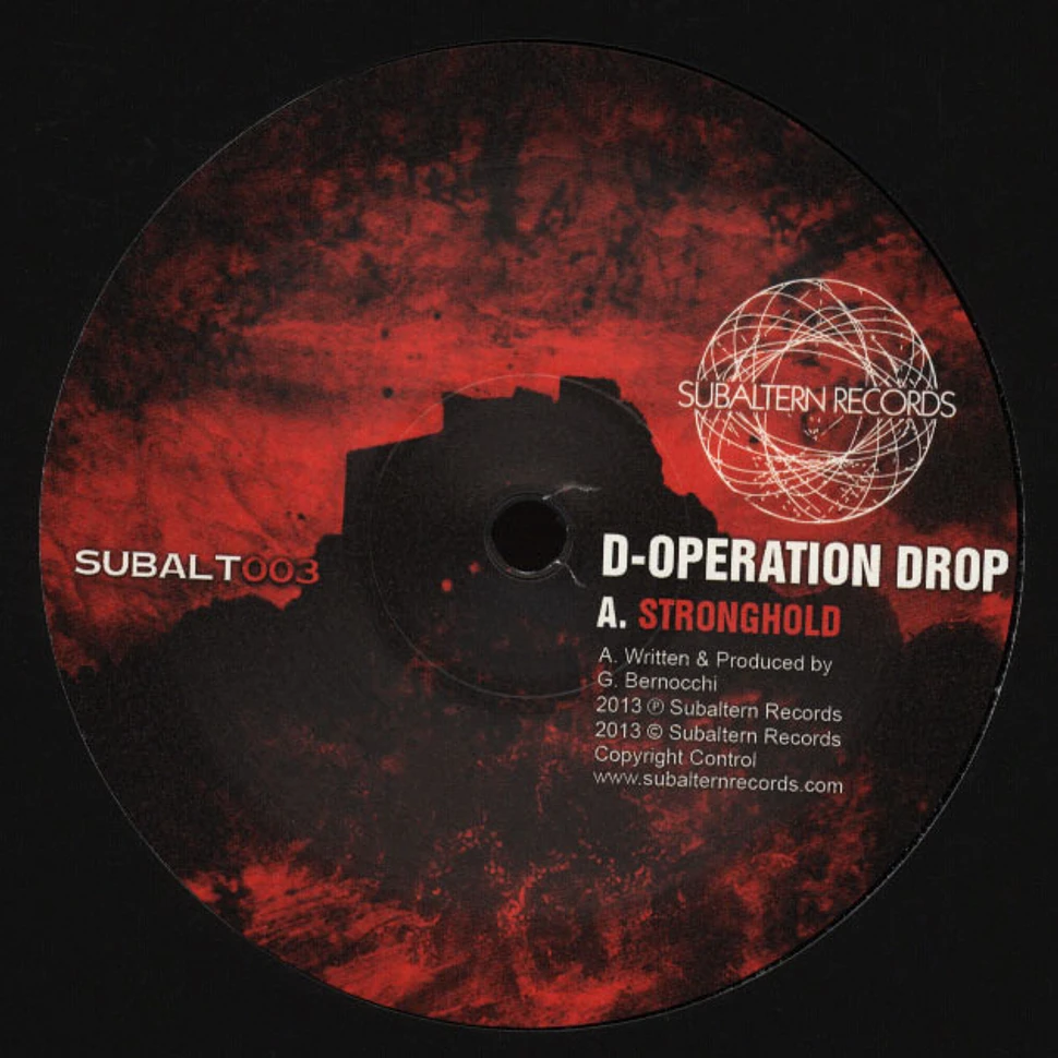 D-Operation Drop & Geode - Stronghold EP