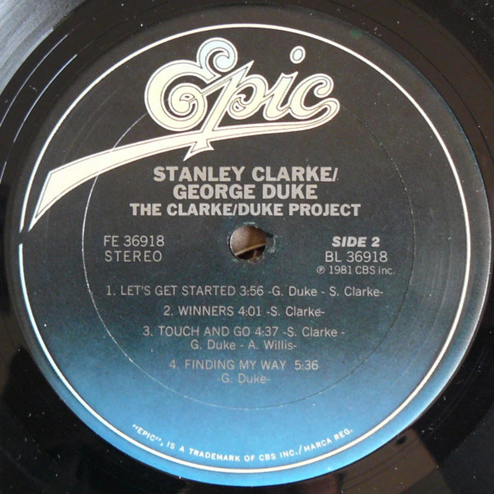 Stanley Clarke/George Duke - The Clarke / Duke Project