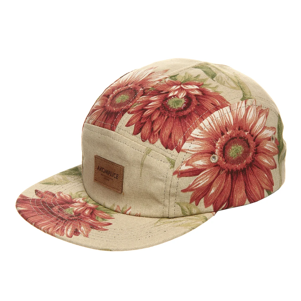 Akomplice - Inverted Floral 5 Panel Cap