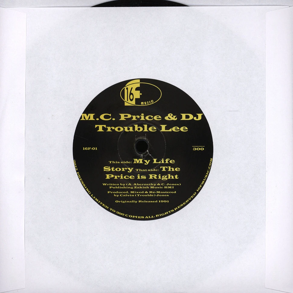 M.C. Price & DJ Trouble Lee - My Life Story