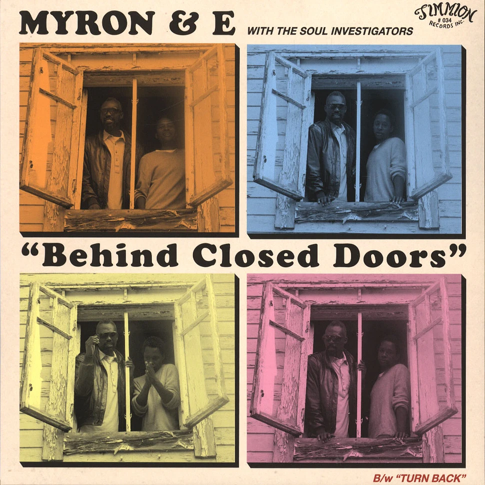 Myron & E - Behind Closed Doors / Turn Back
