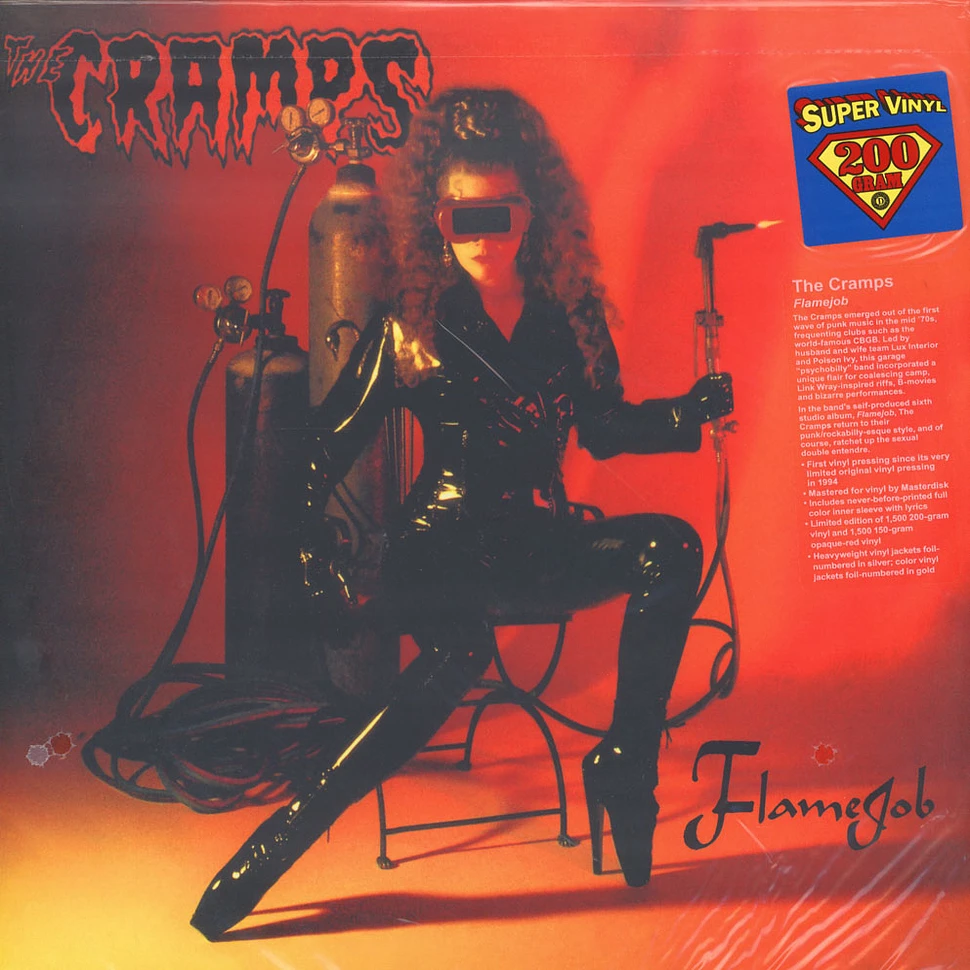 The Cramps - Flamejob Black Vinyl Edition
