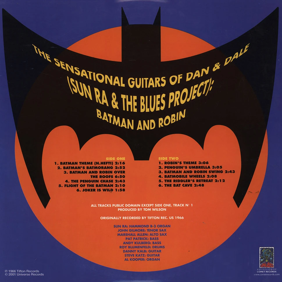 The Sensational Guitars Of Dan & Dale - Batman And Robin