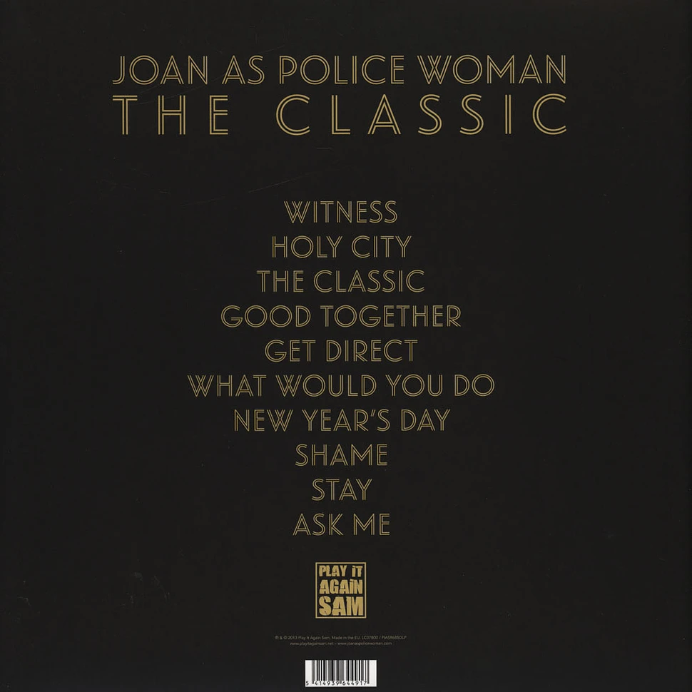 Joan As Police Woman - The Classic