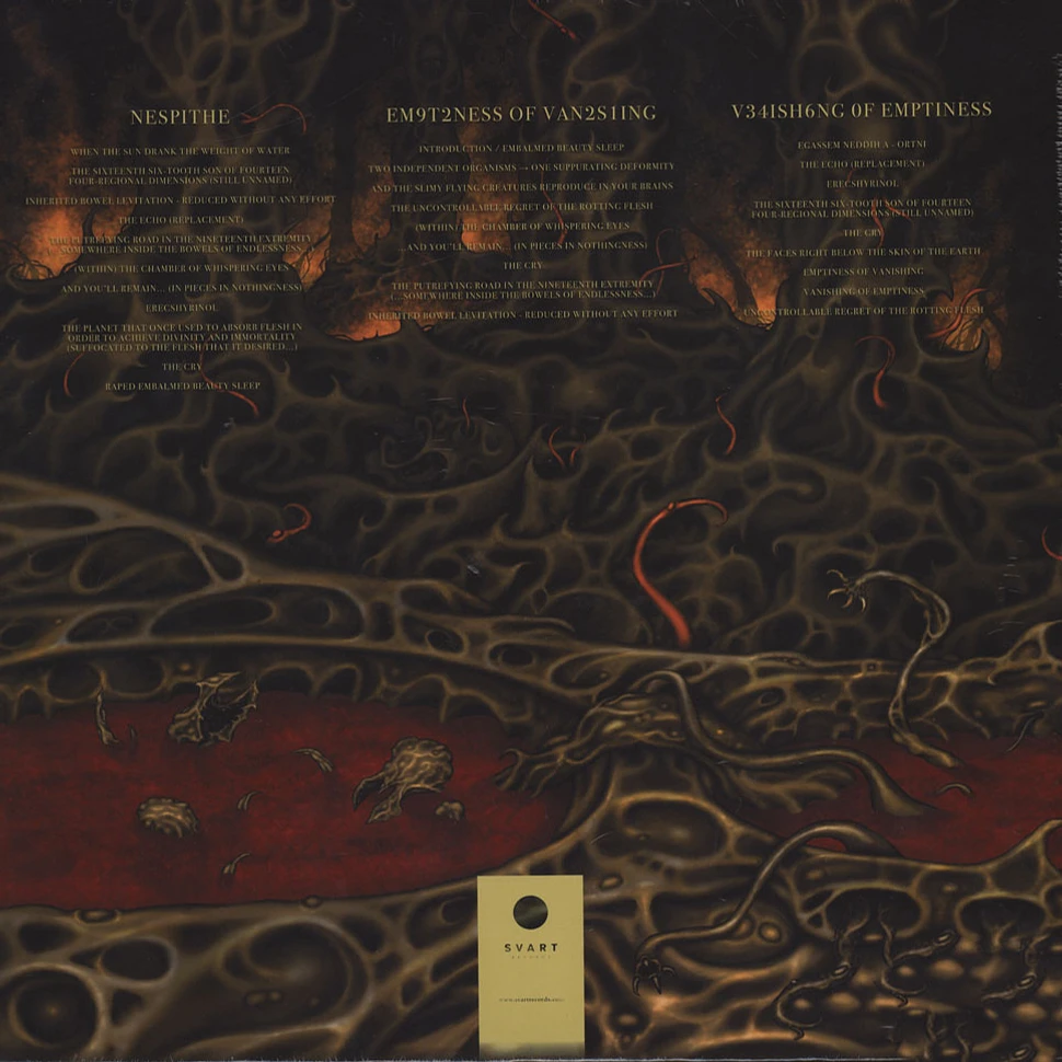 Demilich - 20Th Adversary Of Emptiness Black Vinyl Edition