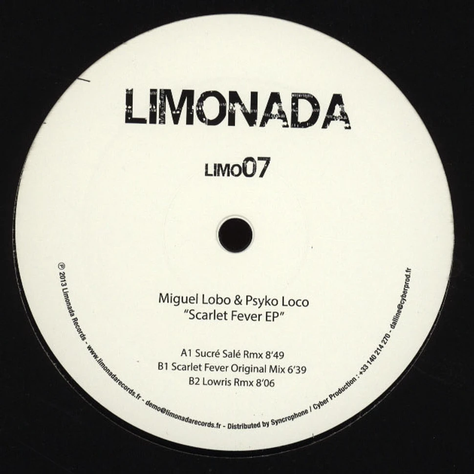 Miguel Lobo & Psyko Loco - Scarlet Fever EP