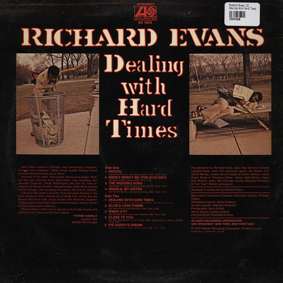 Richard Evans - Dealing With Hard Times