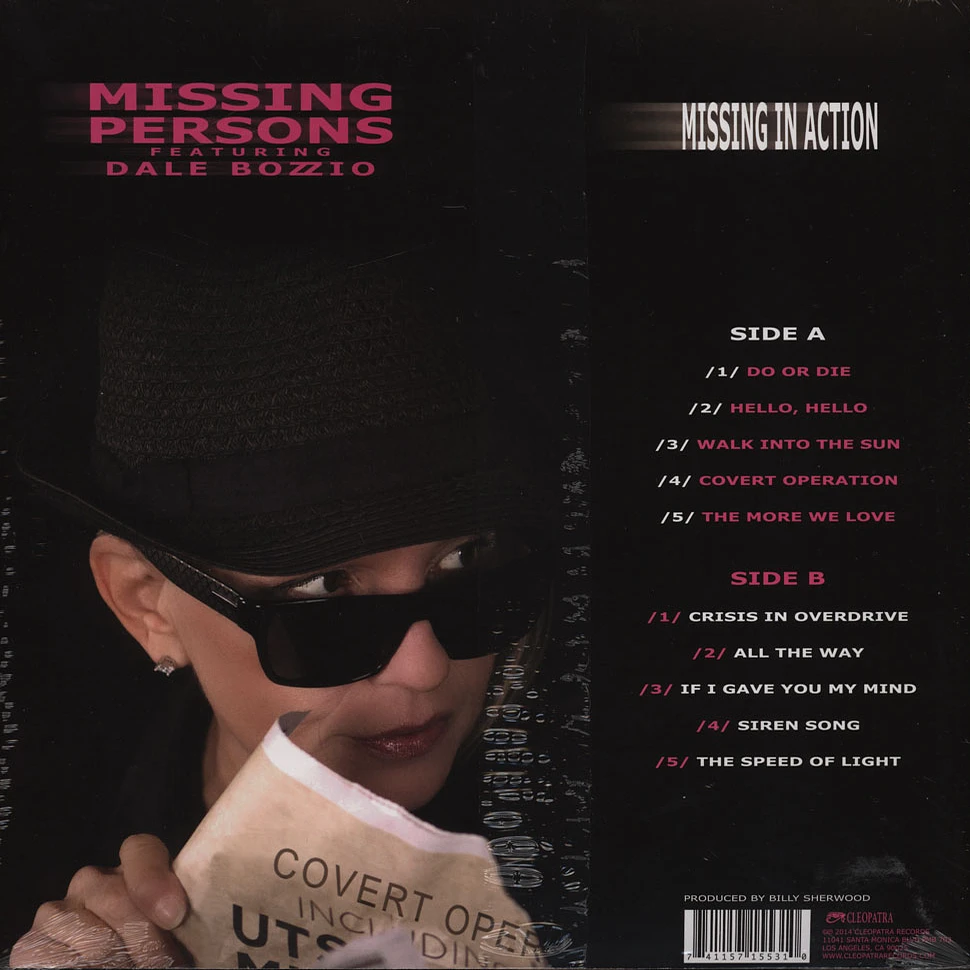 Missing Persons & Dale Bozzio - Missing In Action