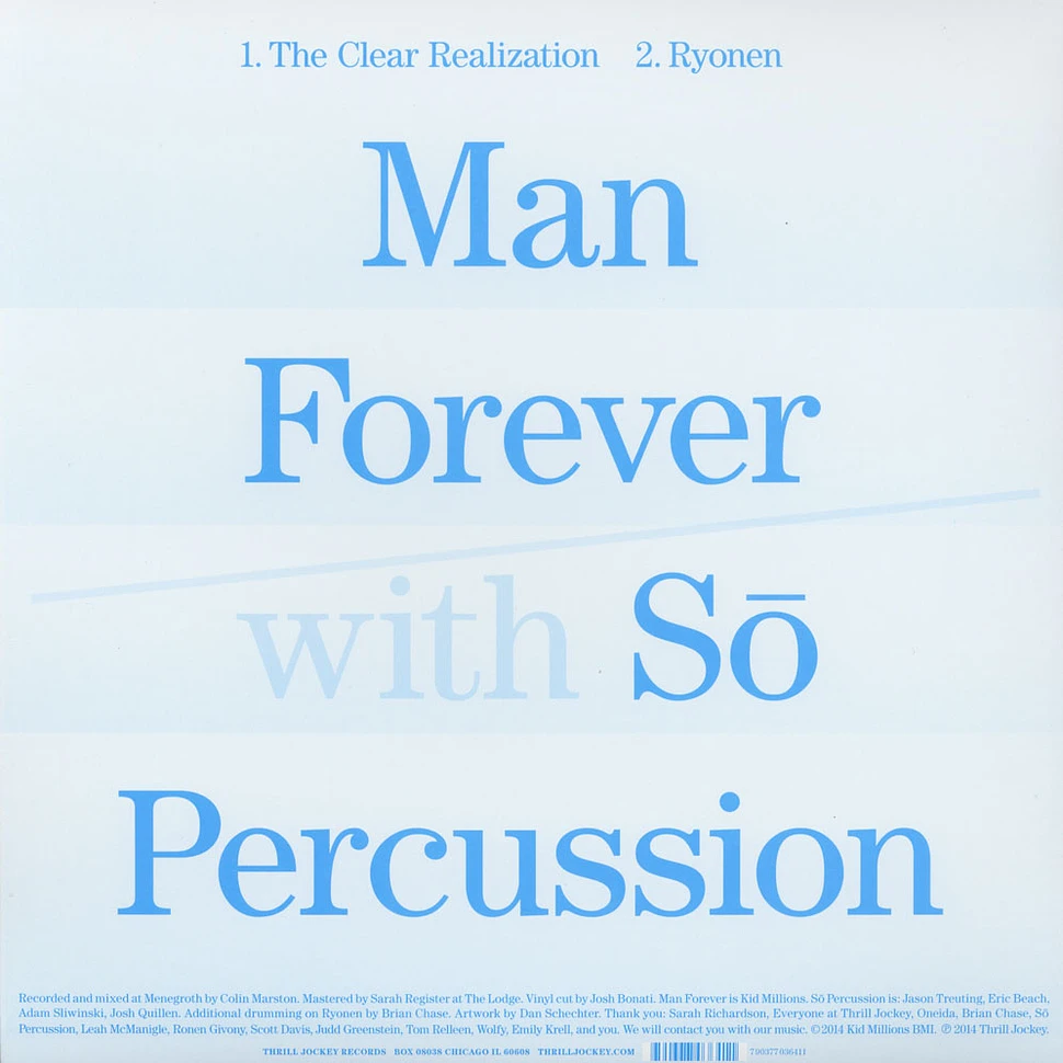 Man Forever & So Percussion - Ryonen