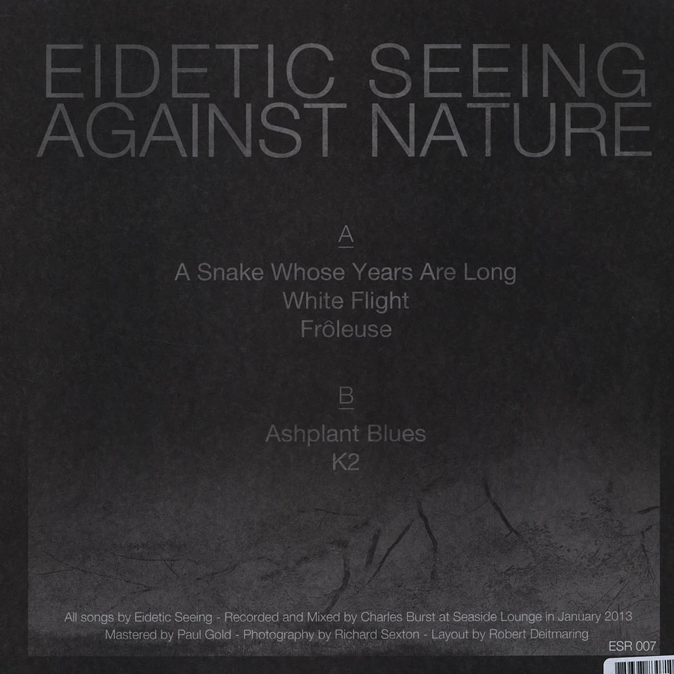 Eidetic Seeing - Against Nature