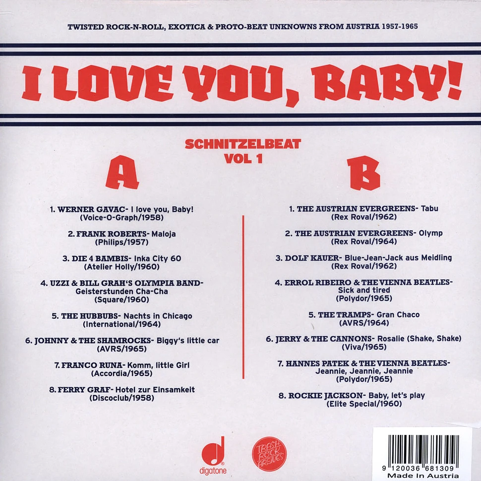 V.A. - Schnitzelbeat 1: I Love You Baby
