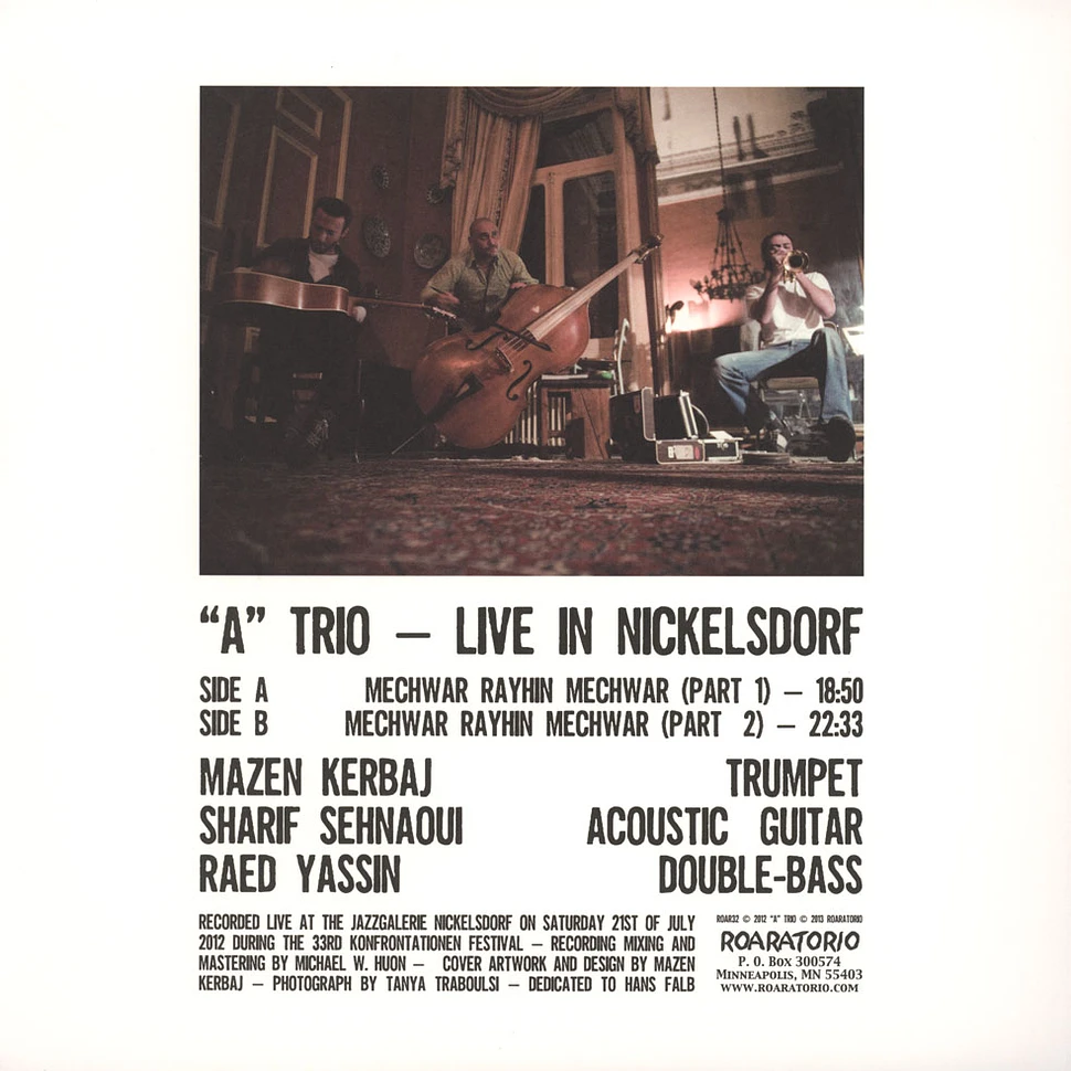 A Trio - Live In Nickelsdorf