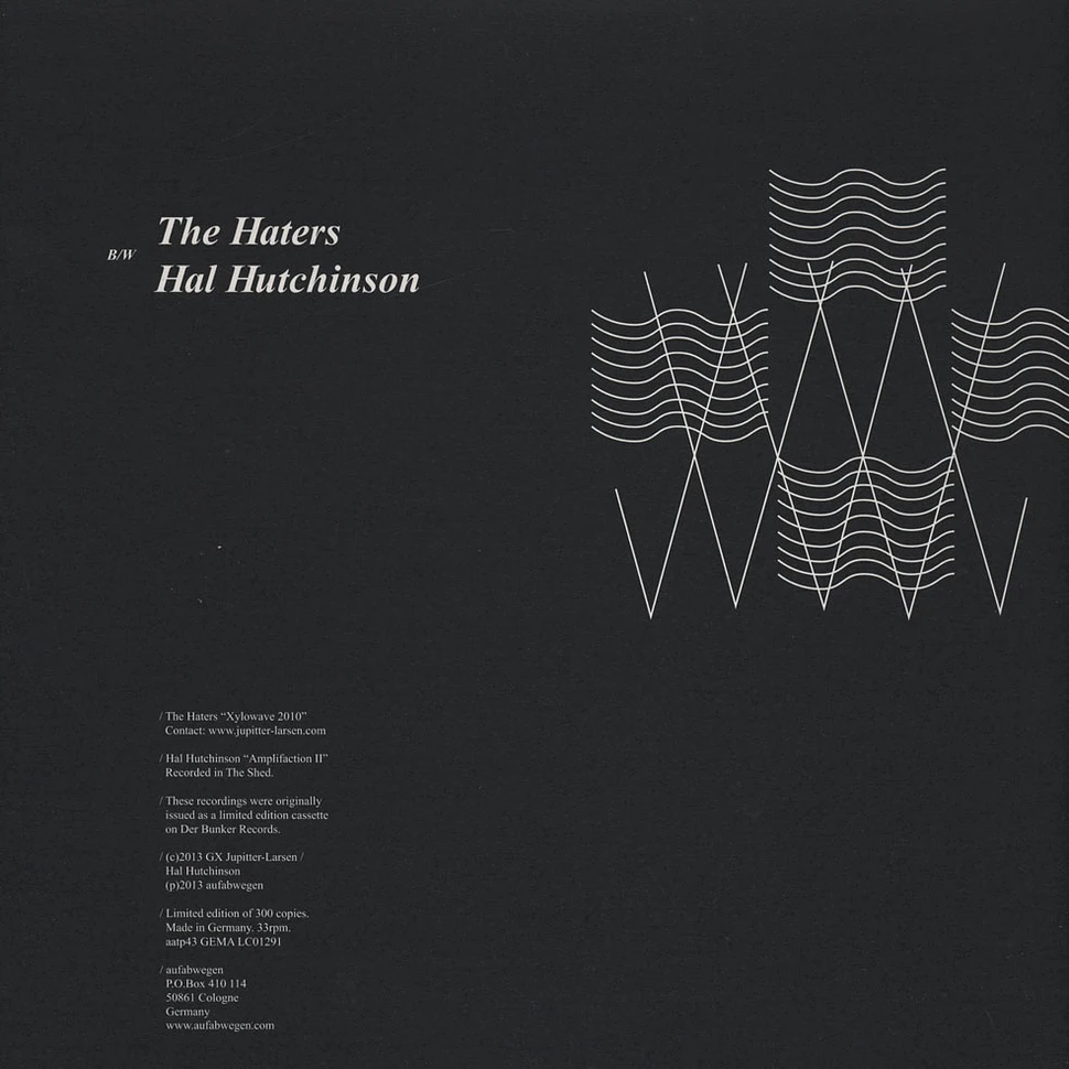 Haters / Hal Hutchinson - The Split LP