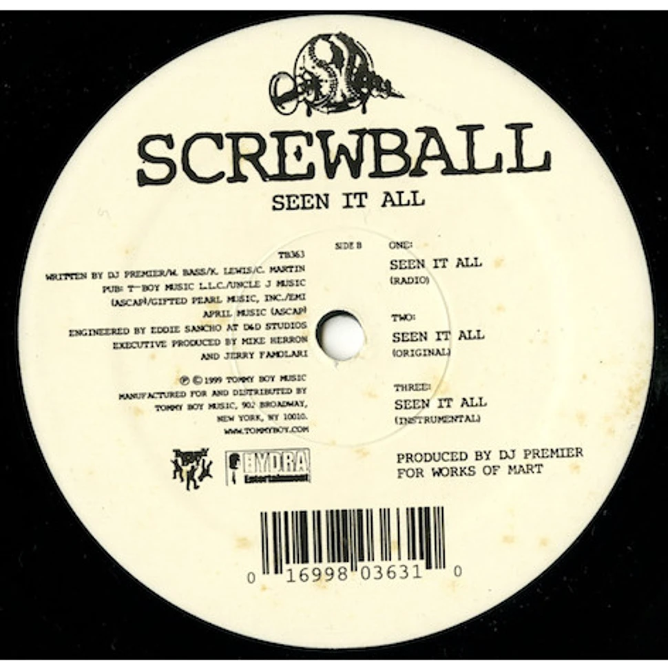 Screwball - F.A.Y.B.A.N. / Seen It All