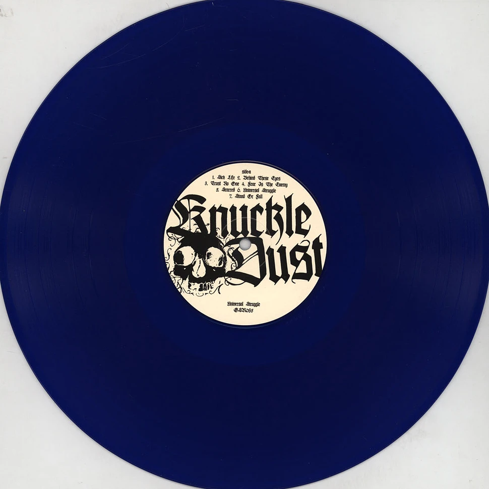 Knuckledust - Universal Struggle Blue Vinyl Edition