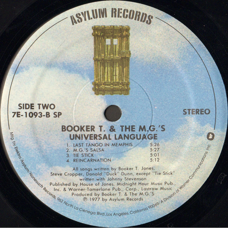 Booker T & The MG's - Universal Language