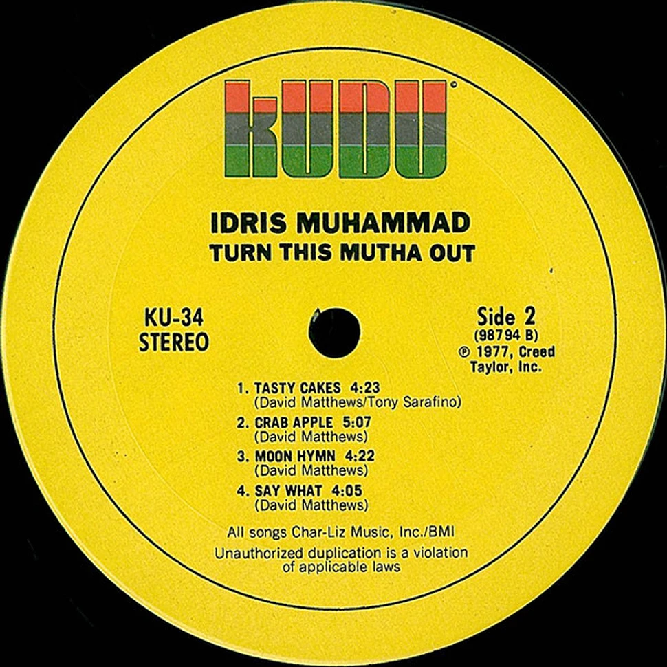 Idris Muhammad - Turn This Mutha Out