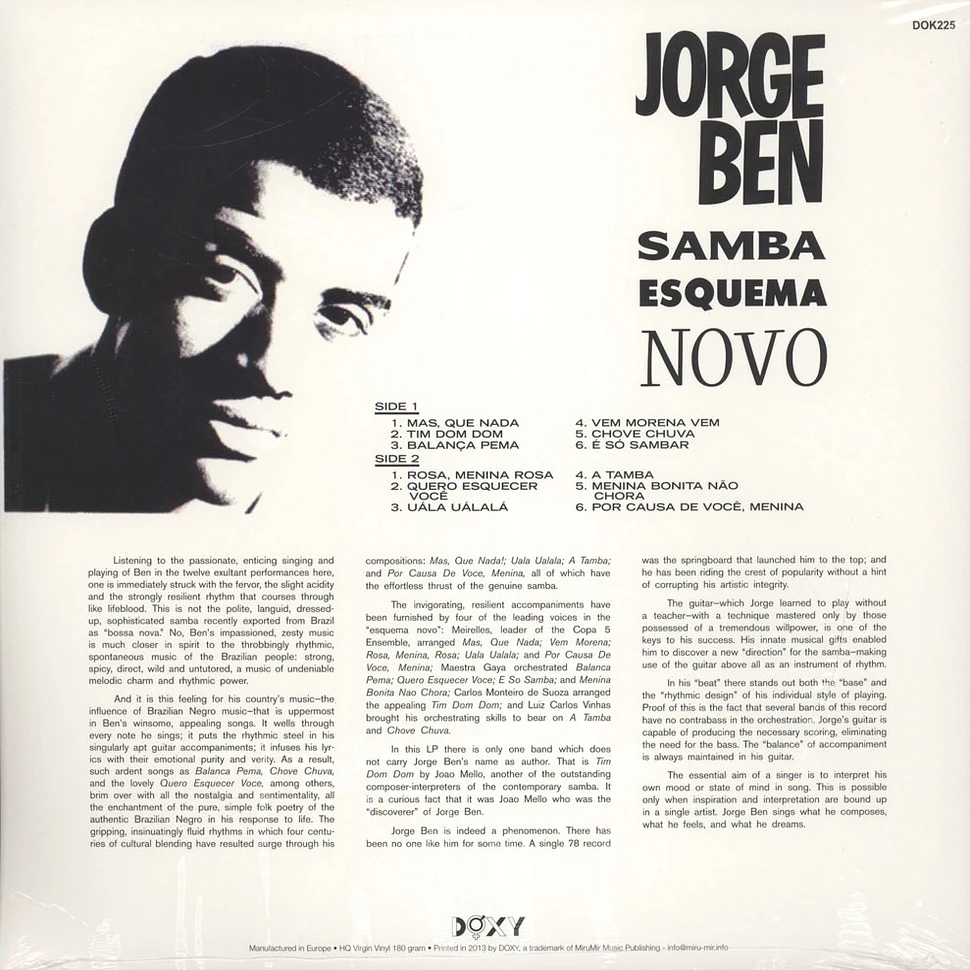 Jorge Ben - Samba Esquema Novo