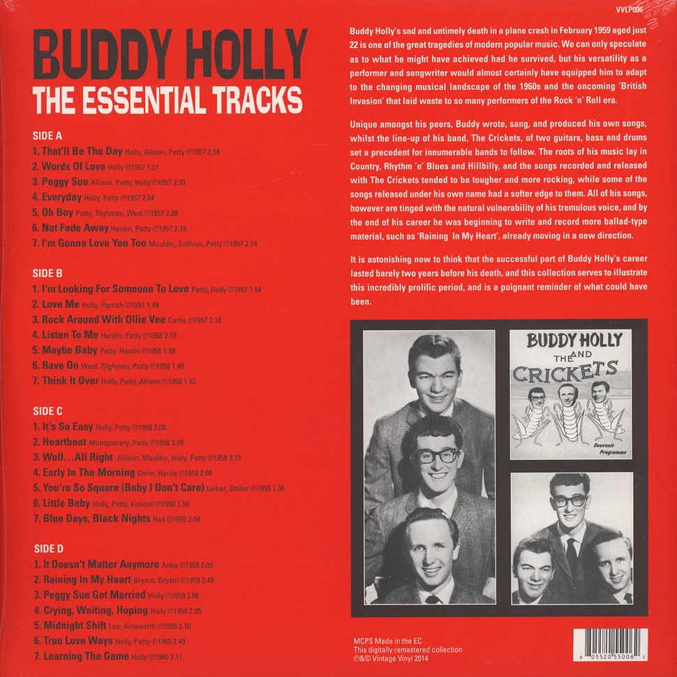 Buddy Holly - The Essential Tracks
