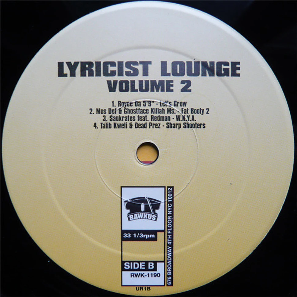 V.A. - Lyricist Lounge 2