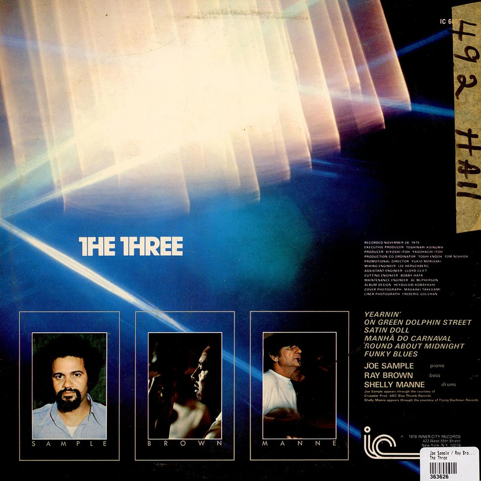 Joe Sample / Ray Brown / Shelly Manne - The Three