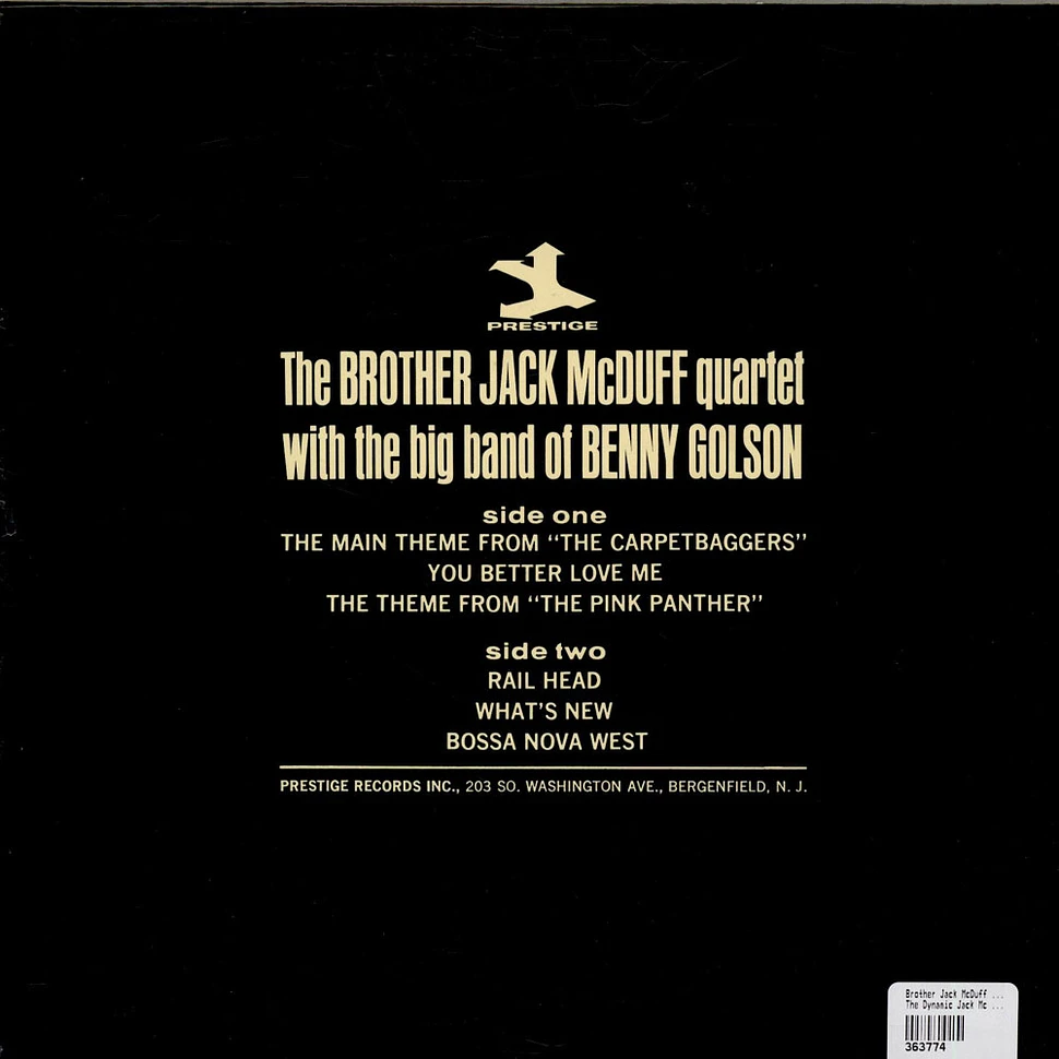 The Brother Jack McDuff Quartet With The Big Band Of Benny Golson - The Dynamic Jack Mc Duff