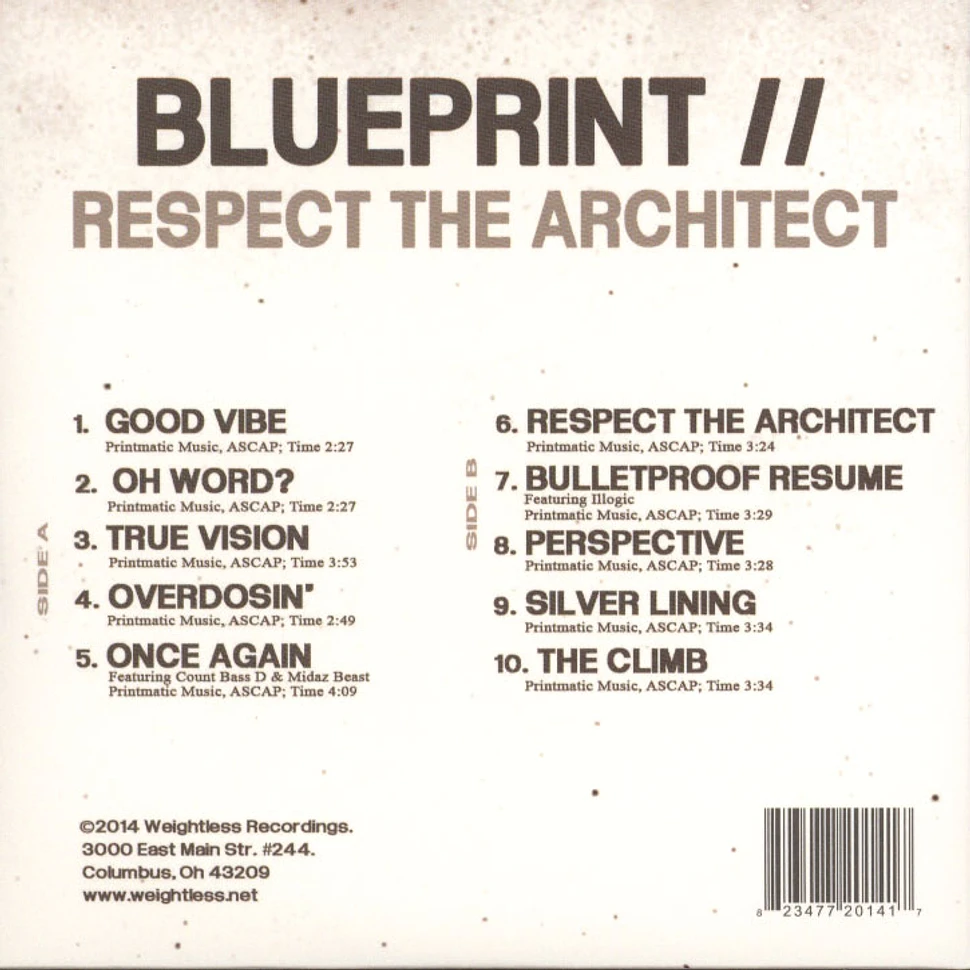 Blueprint - Respect The Architect